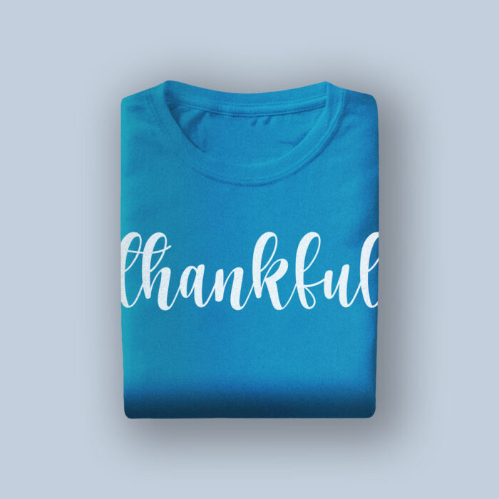 Printed Dark Blue Tshirt - Imagen 1